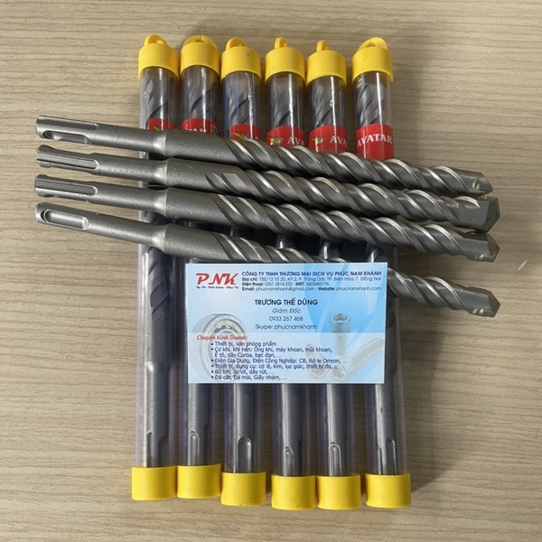 10 mũi khoan bê tông AVATAR Phi 681012hộp Shopee Việt Nam